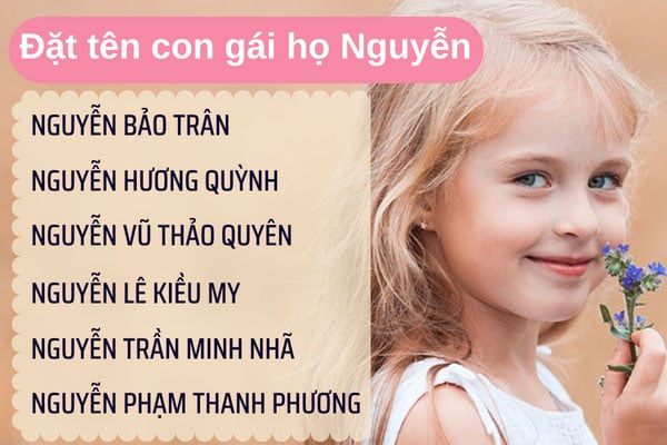 500+ tên hay cho bé gái 2024 nhiều ý nghĩa, may mắn