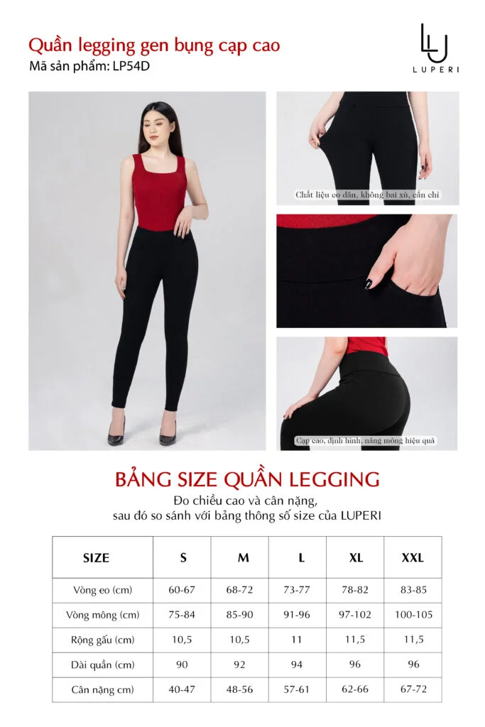 Cách mặc quần Legging không lộ vùng tam giác chị em lưu ý