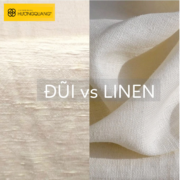 So sánh Vải đũi và Linen về mọi mặt