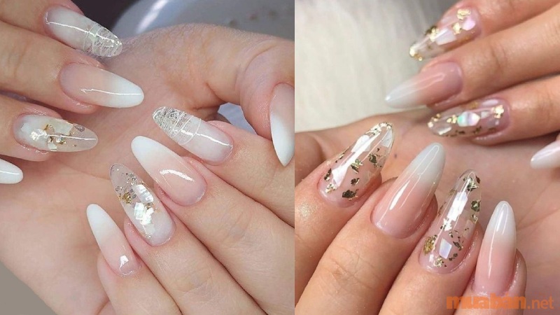 Top 10 mẫu nail cô dâu màu trắng nhẹ nhàng, sang trọng