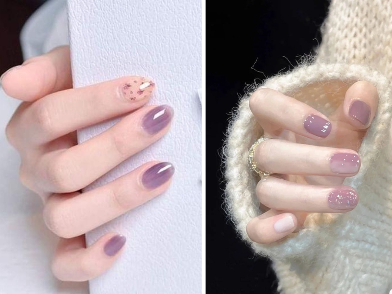 15+ Mẫu Nail Tím Đẹp Phong Cách Nhất Hiện Nay