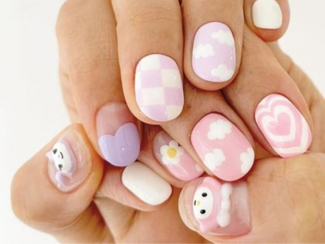 Top 50 mẫu nail Gấu Brown dễ thương cho phái đẹp