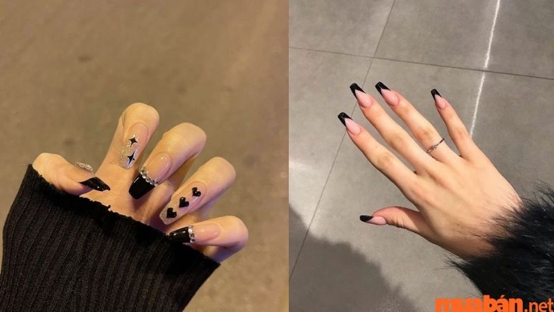 101+ Mẫu nail màu đen thời thượng, cá tính cho các nàng sành điệu