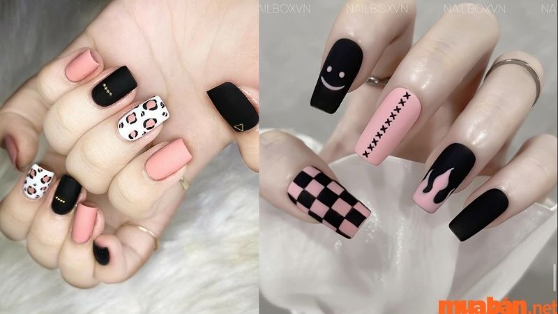 101+ Mẫu nail màu đen thời thượng, cá tính cho các nàng sành điệu