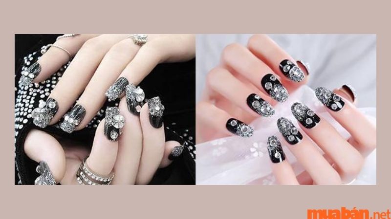 101+ Mẫu nail màu đen thời thượng, cá tính cho các nàng sành điệu