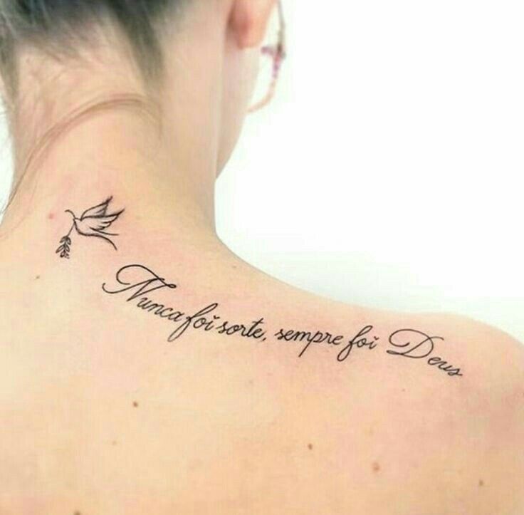 Tổng hợp 888+ hình xăm chữ ở vai độc đáo và ấn tượng - Genztattoo