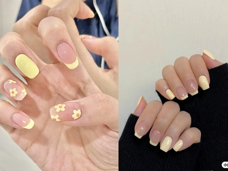 15+ Mẫu Nail Màu Vàng Đẹp Sang Chảnh Cho Chị Em