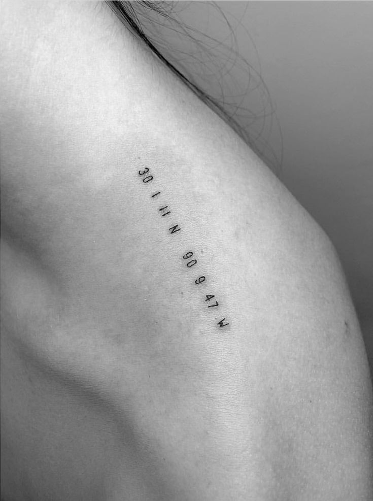 Tổng hợp 888+ hình xăm chữ ở vai độc đáo và ấn tượng - Genztattoo