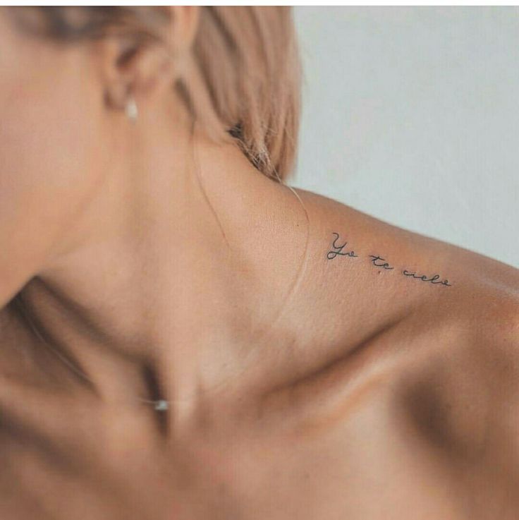 Tổng hợp 888+ hình xăm chữ ở vai độc đáo và ấn tượng - Genztattoo