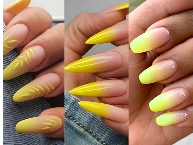 15+ Mẫu Nail Màu Vàng Đẹp Sang Chảnh Cho Chị Em