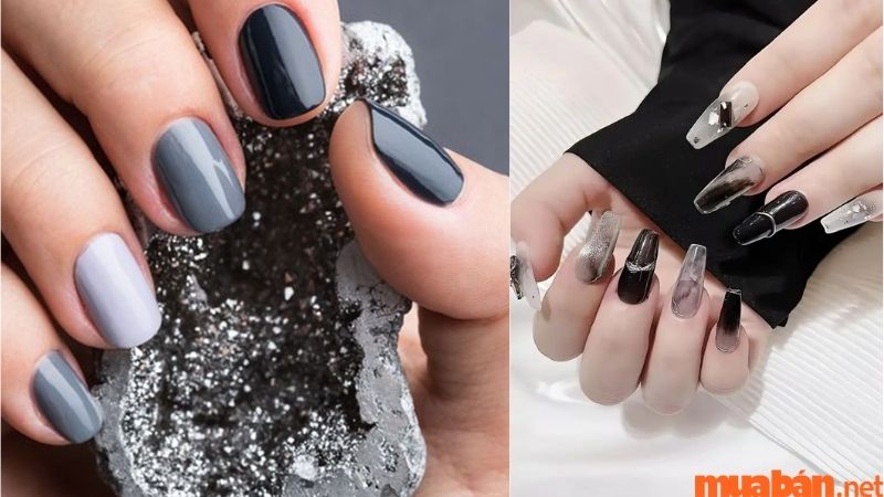 101+ Mẫu nail màu đen thời thượng, cá tính cho các nàng sành điệu