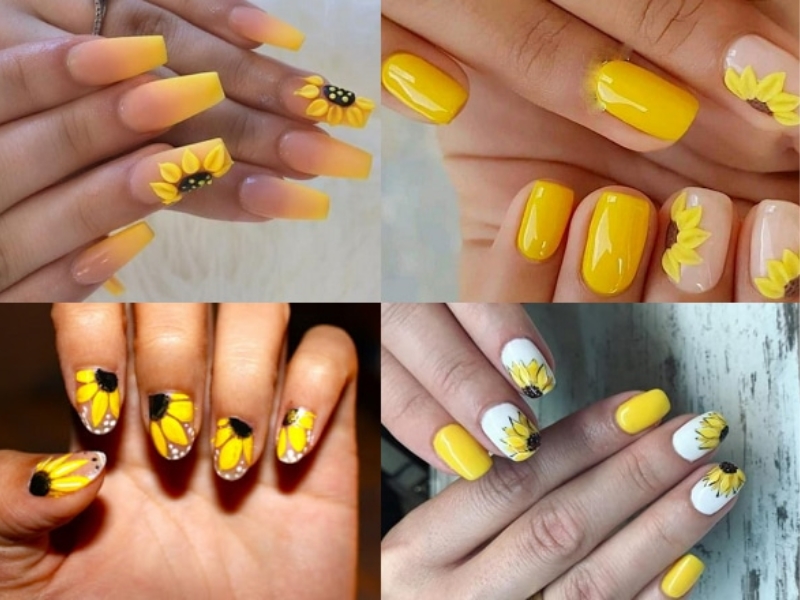 15+ Mẫu Nail Màu Vàng Đẹp Sang Chảnh Cho Chị Em