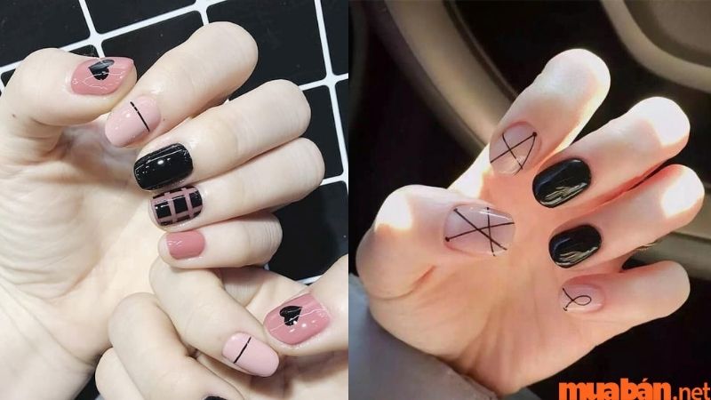 101+ Mẫu nail màu đen thời thượng, cá tính cho các nàng sành điệu