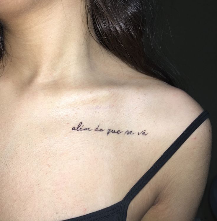 Tổng hợp 888+ hình xăm chữ ở vai độc đáo và ấn tượng - Genztattoo