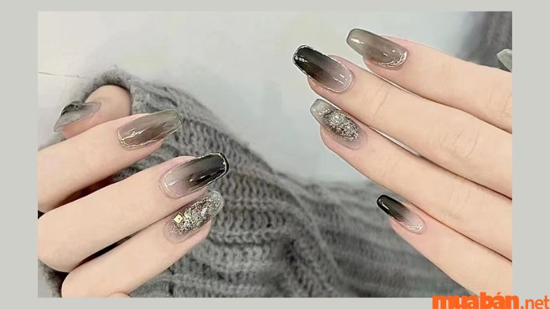 101+ Mẫu nail màu đen thời thượng, cá tính cho các nàng sành điệu