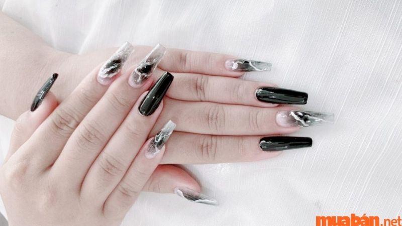 101+ Mẫu nail màu đen thời thượng, cá tính cho các nàng sành điệu