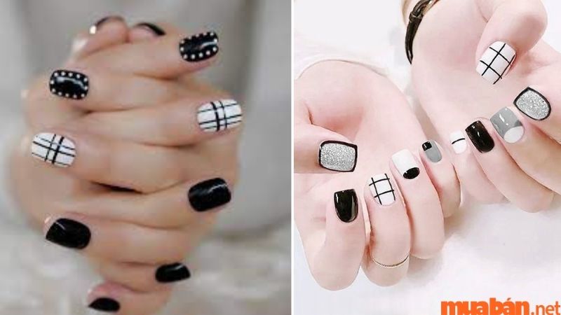 101+ Mẫu nail màu đen thời thượng, cá tính cho các nàng sành điệu