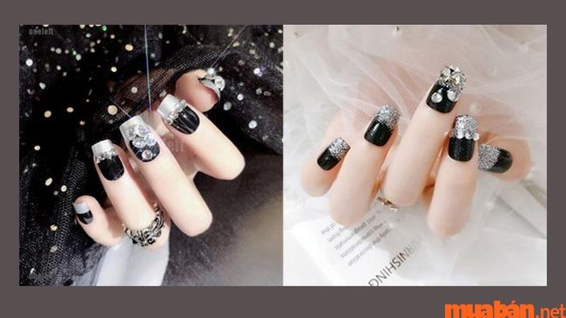 101+ Mẫu nail màu đen thời thượng, cá tính cho các nàng sành điệu