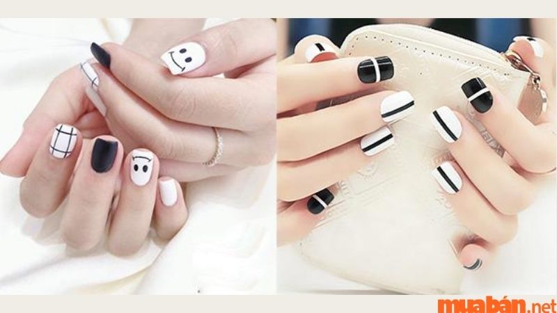 101+ Mẫu nail màu đen thời thượng, cá tính cho các nàng sành điệu