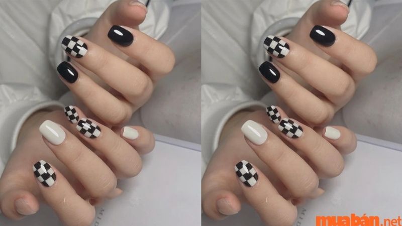 101+ Mẫu nail màu đen thời thượng, cá tính cho các nàng sành điệu