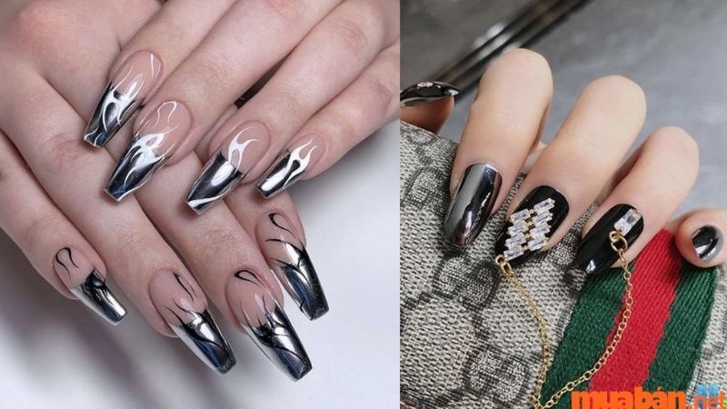 101+ Mẫu nail màu đen thời thượng, cá tính cho các nàng sành điệu