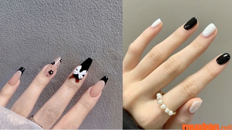 101+ Mẫu nail màu đen thời thượng, cá tính cho các nàng sành điệu