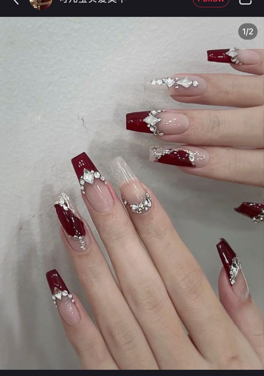 Mẫu Nail Đỏ Tết - Dịch Vụ Tại Nhà Hà Nội