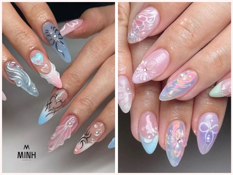 Minhshop.vn - Đốn tim với 100+ mẫu nail ombre được các nàng săn đón 2025