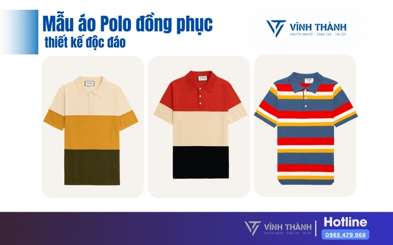 100+ Mẫu áo Polo đồng phục đẹp| In, thiết kế áo Polo giá tốt