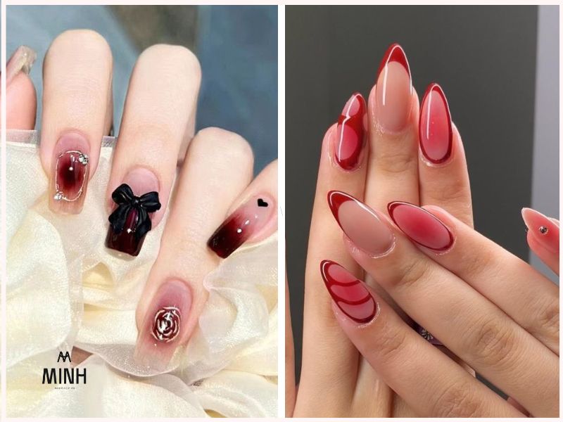 Minhshop.vn - Đốn tim với 100+ mẫu nail ombre được các nàng săn đón 2025