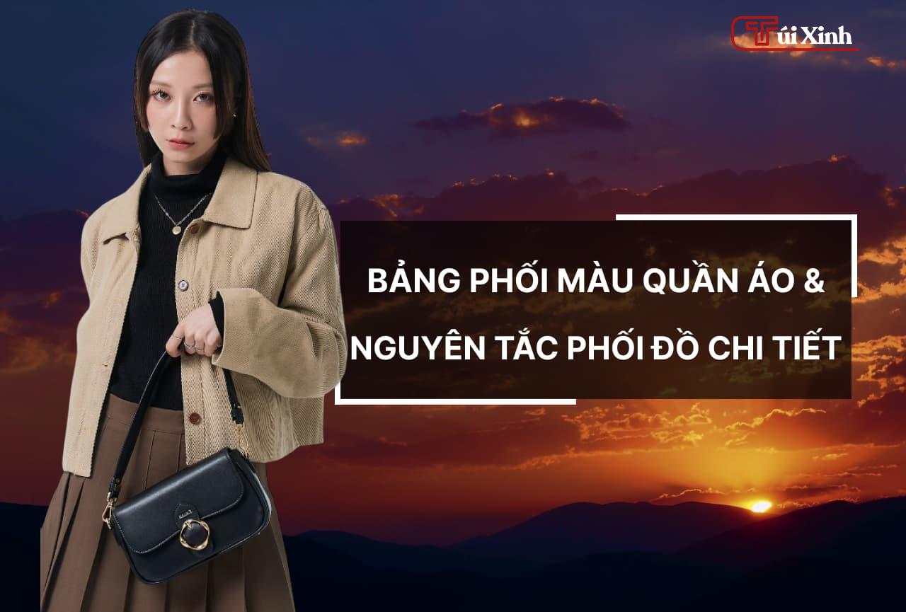 Bảng phối màu quần áo và nguyên tắc Mix & Match từ cơ bản đến nâng cao