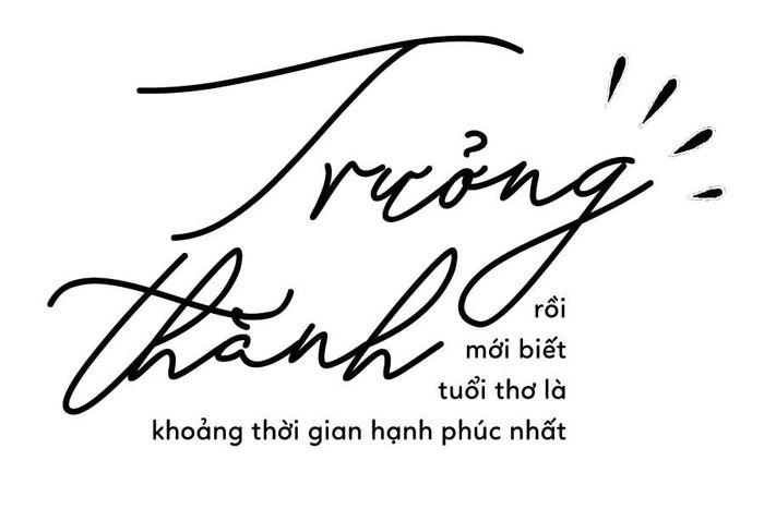 Tổng hợp những tác phẩm Typo chữ đen đẹp nhất