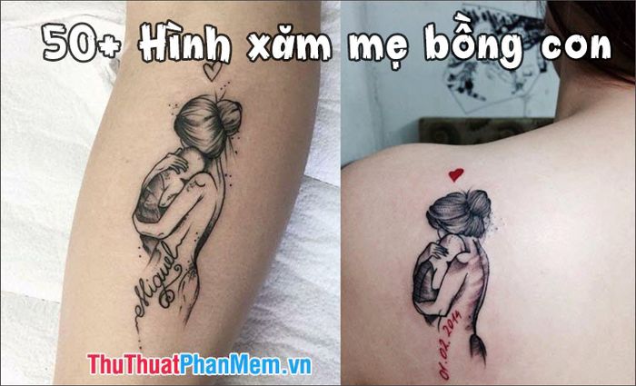 50+ Ý tưởng hình xăm mẹ ôm con đẹp nhất