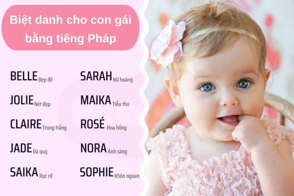 500+ Biệt danh hay, đáng yêu cho con gái: Đặt tên cute và ý nghĩa