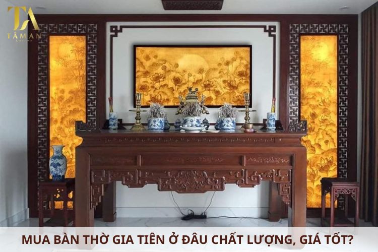 Gợi Ý 99+ Mẫu Bàn Thờ Gia Tiên Đẹp, Giá Ưu Đãi T1/2025