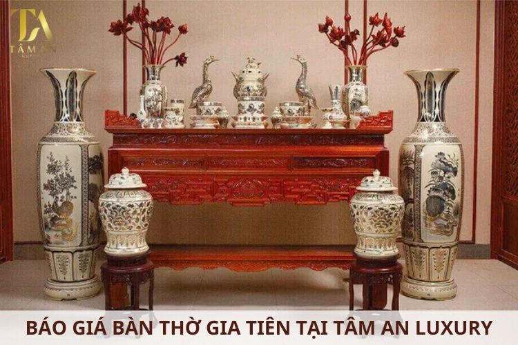 Gợi Ý 99+ Mẫu Bàn Thờ Gia Tiên Đẹp, Giá Ưu Đãi T1/2025