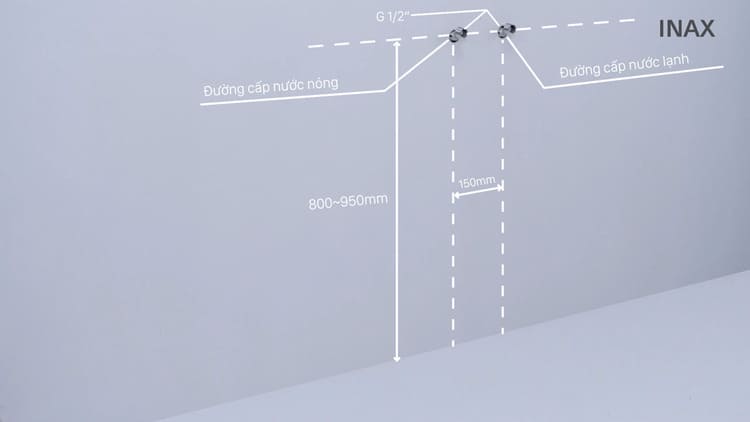 Hướng dẫn cách lắp đặt vòi sen tắm đứng chi tiết, chính xác từ A đến Z